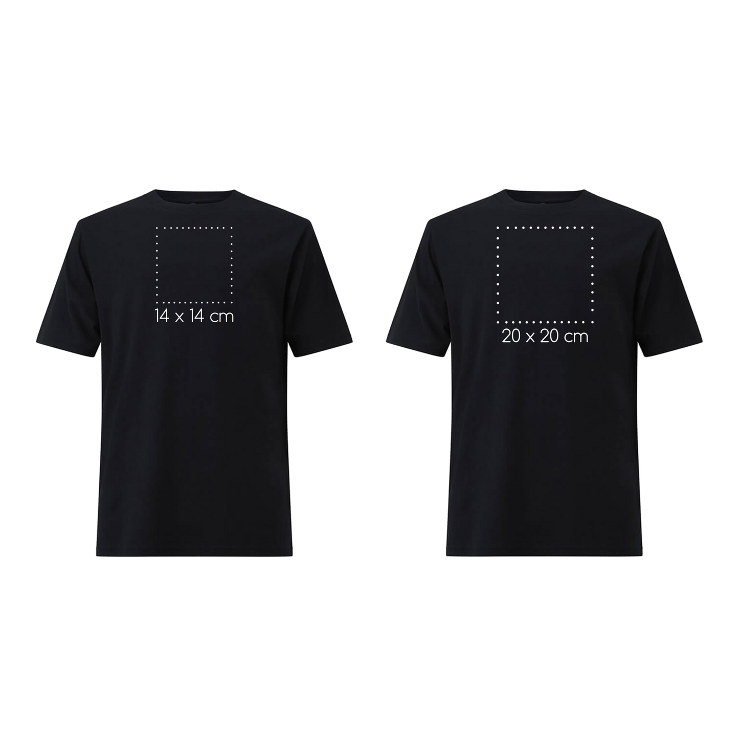 line art oversized t-shirt