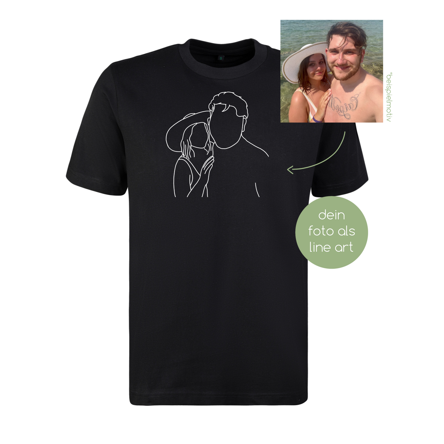 line art t-shirt