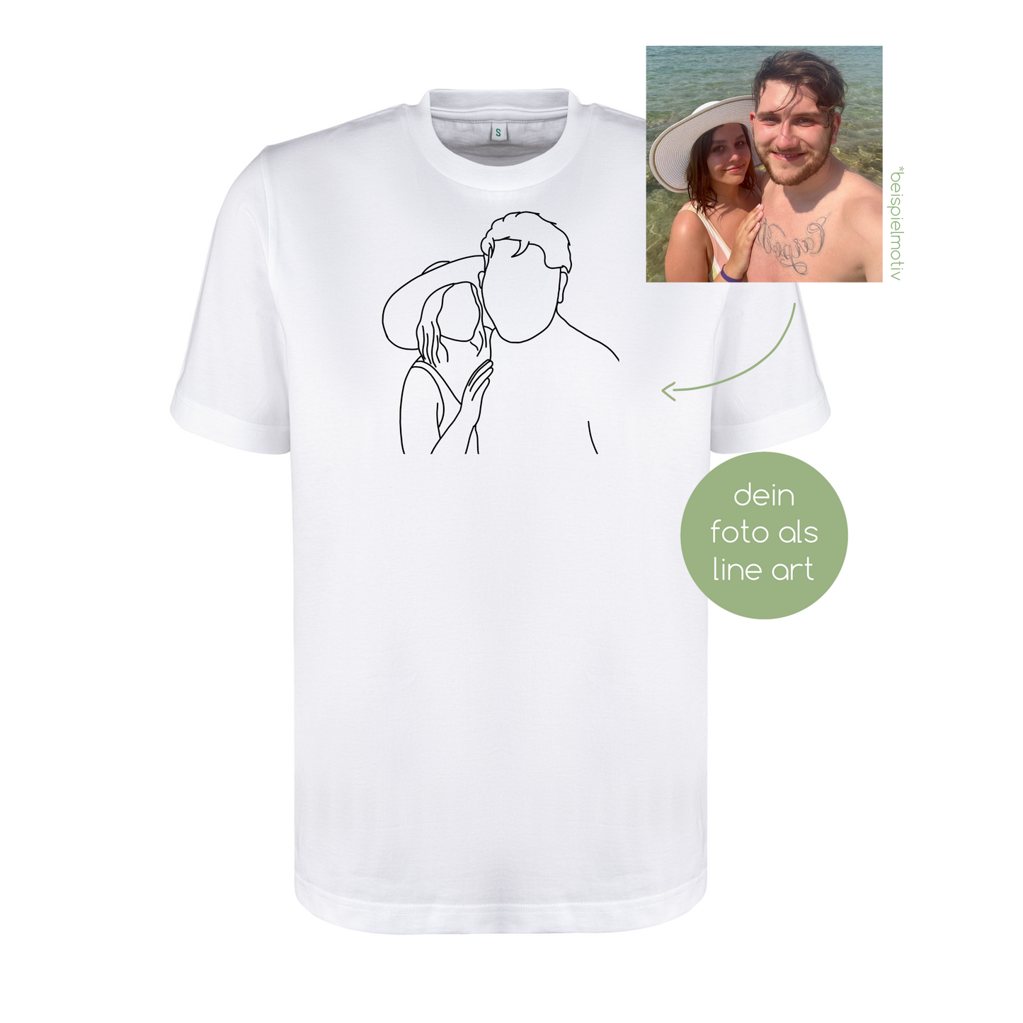 line art t-shirt
